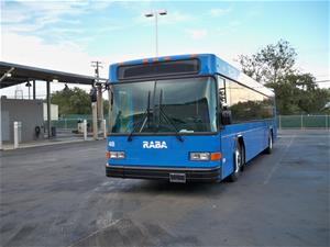 Transportation bus for Redding Area Bus Authority