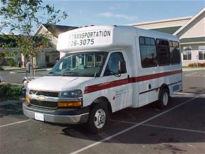 transportation van for Shasta Senior Nutrition Programs